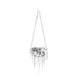 JW PEI Women's Anika Star-Embellished Chain Bag - Silver