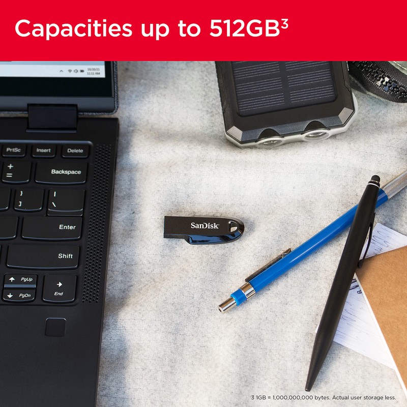 SanDisk Ultra Curve 32GB, USB 3.2, Flash Drive, 100MB/s R,