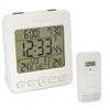 Miraval LCD Wireless Weather Station with Outdoor Sensor, Alarm Clock,