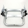 XKMT-Chrome Detachable 2up Tour-Pak Mounting Bracket Luggage Rack Compatible With