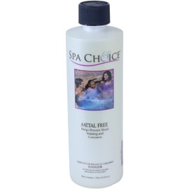 SpaChoice 1-Pint 2-Pack Premium Metal Free, Metal Gone for Spa Hot Tub, Made in USA