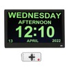 11.6 Inch Digital Calendar Alarm Day Clock 12 24 HR