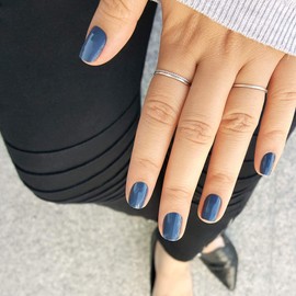 INCOCO Easy to Apply Manicure Incoco Deep End Easy Pedicure Nail Seal Hand Foot Popular Nail Self Nail Sticker Nail Design Time-Saving Nail Stick Nail