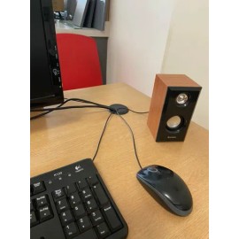Tapon Pasacables Blanco Guía Pasa Cable Para Escritorio 2 Pz