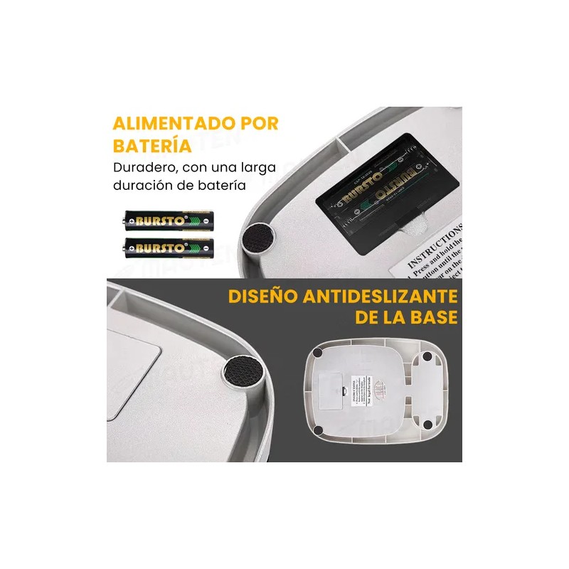 Bscula De Cocina Digital De Alta Precisin 10kg1g Balanza Digital