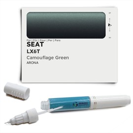 Genuine Colors Paint Pen Camouflage Green LX6T for Seat Green Arona