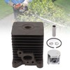 Cylinder Piston Assembly Kit 33.5mm Aluminum Alloy Trimmer Cylinder Piston