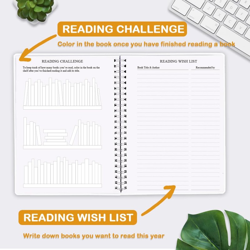 Getvow Reading Journal - Review and Track Your Reading Progress