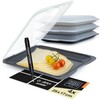 Moritz & Moritz 4x Cold Meat Containers for Fridge -