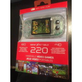 My Arcade Gamer X Portable Gaming System with 220 Built-in Games