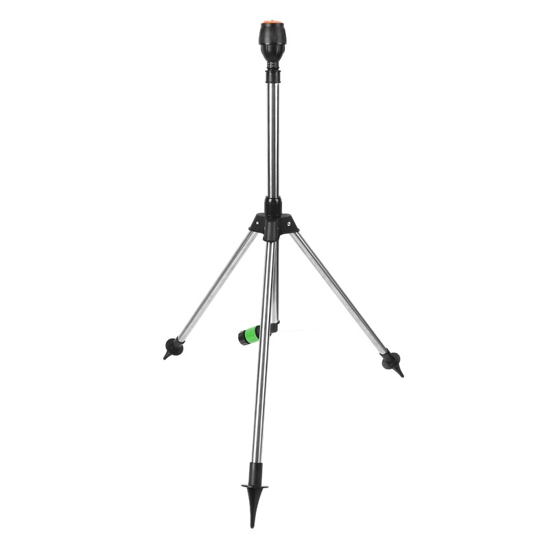 Sprinkler Tripod 360 Degree Rotating Automatic Irrigation Head Liftable Spraying