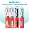 Colgate 360 Toothbrush with Tongue and Cheek Cleaner, Medium Toothbrush,