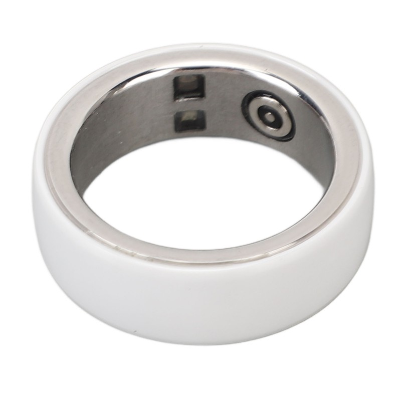 Smart Ring Multifunction Sleep Temperature Monitoring Pedometer 23mah Health Tracker