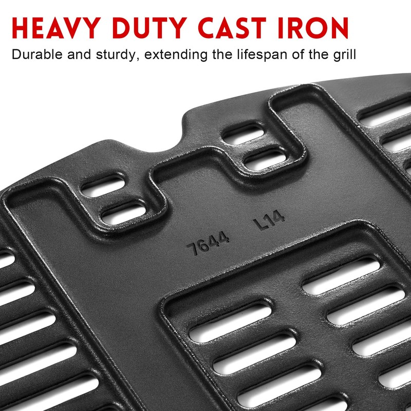 GGC 7644 7582 Grill Grates for Weber Q100 Q1000 Q120