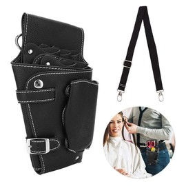 Scissors Holster, Hair Care Styling Tools Waist Bag, Hairdressers Salon Multiple Pocket Comb Storage Hairdressing Holder Pouch Holster Hair Stylist Scissor Comb Holder Case Barber Hair Tool