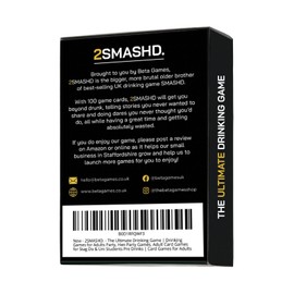 2SMASHD. - The Drinking Game | Sequel to SMASHD | Adult Party Games | Drinking Games | Card Games for Adults | Party Games Adult | Secret Santa Gifts | Drinking Games for Adults | Adult Card Games