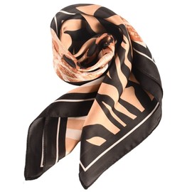 FAIRYGATE Silk Scarf Women's Neckerchief Silk Scarf Bandana Handkerchief Neck Wrist Headscarves, 93016