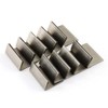Japanese Antique Style Stainless Steel Card Stand, Normal, Set of