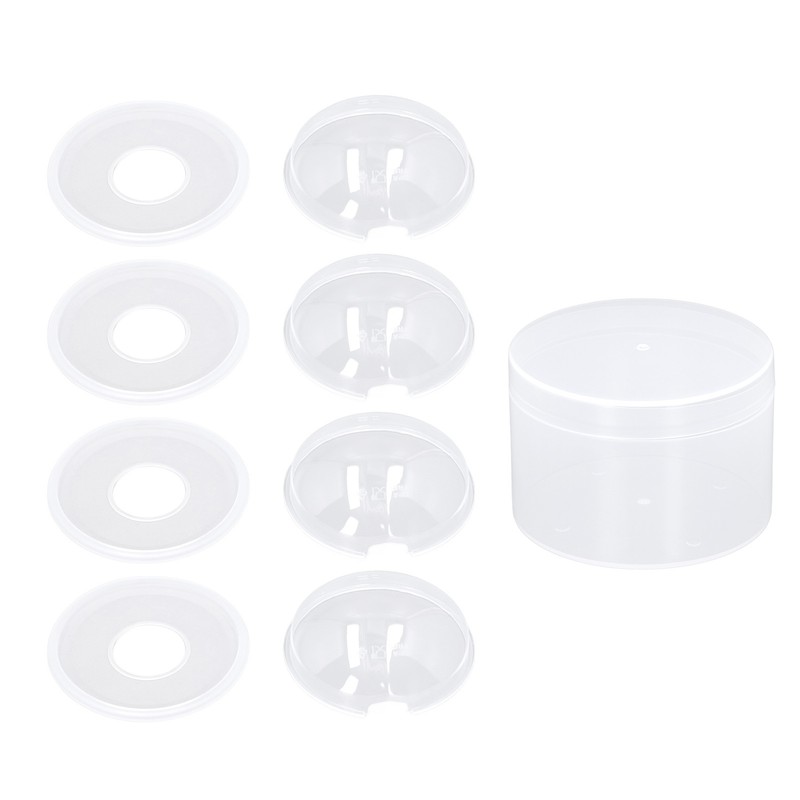4pcs Silicone Nursing Cups Spill Prevention Prevent Friction Breastmilk Collection