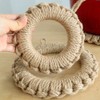 Pot Pad, Pot Trivet, Straw Trivet, Stylish, Heat Resistant, Includes