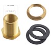 Carvedexquisitely 1/2" Female NPT and 3/4" Male GHT (Garden Hose