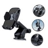 TEHAUX Car Phone Mount with Suction Cup Air Vent Clip