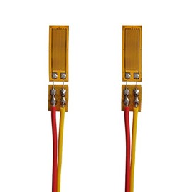 BF120 10AA 120 Ohm High-Precision Resistance Foil Strain Gauge, Weldable Surface Circuit - 2pcs (BF120-10AA)