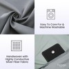 Hooga Grounding Pillow Case, Queen Size Earth Connected Pillowcase, Bedding.
