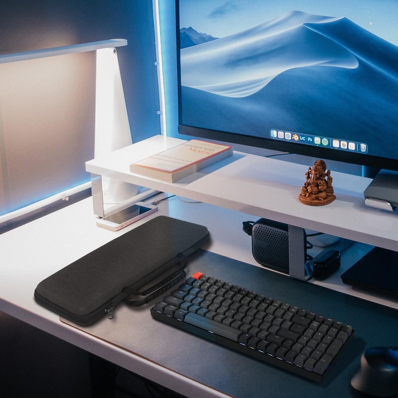 GEEKRIA 90%-96% Keyboard Case, Compatible with Keychron K4 / K4