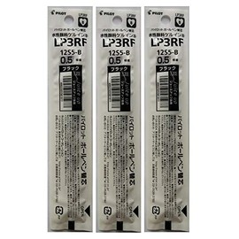 Pilot LP3RF12S5-B3 Water Based Gel Ink Ballpoint Pen Refill, Juice Up, Extra Fine, 0.5mm, Black, Pack of 3