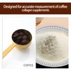 2PCS Gold Finished Stainless Coffee Measuring Spoon, Protein Scoop, Ancient