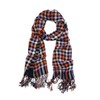 Premium Multi-Color Plaid Scarf, Violet