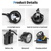 Yongkist Mining Light Rechargeable 1+2 LED Miners Headlamp Waterproof Cap