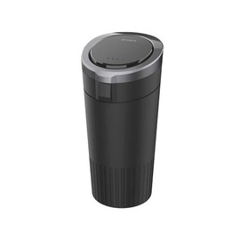 Seikou Sangyo ED-64 Car Goods Trash Can EXEA Soft Dust Bottle, Black