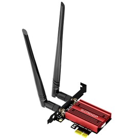 GLOTRENDS BE8774 Tarjeta WiFi 7 PCIe para PC con Chip Intel BE200NGW, 802.11be, Bluetooth 5.4, Sólo Compatible con Windows 11 24H2 o Versión Superior (No Soporta Placa Base AMD)