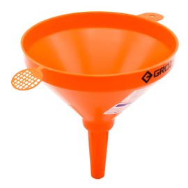 GROZ 22-Ounce Conical Oil Funnel | Polypropylene | 6-inch Height | Use with All Media (41935)