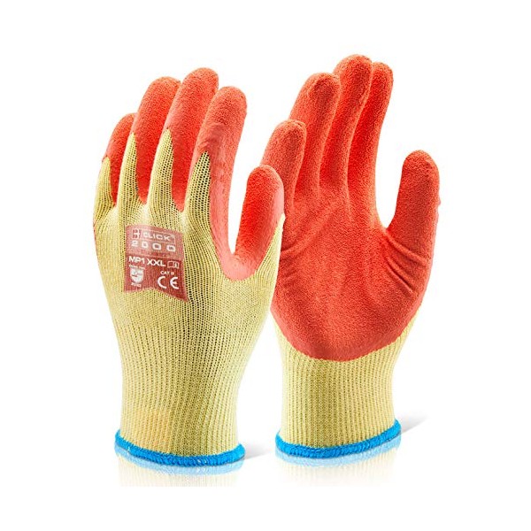 MULTI PURPOSE ORANGE LATEX P/C GLOVE SMALL (EACH)