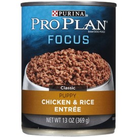 Purina Pro Plan Focus Chicken Rice Entree Canned Puppy Food (12x13oz)