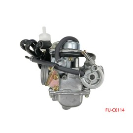 26mm Carburetor with Electric Choke for GY6 150 150cc 4 Stroke Moped Scooter Go Kart Dune Buggy Taotao Sunl Roketa JCL FREE GAS FILTER