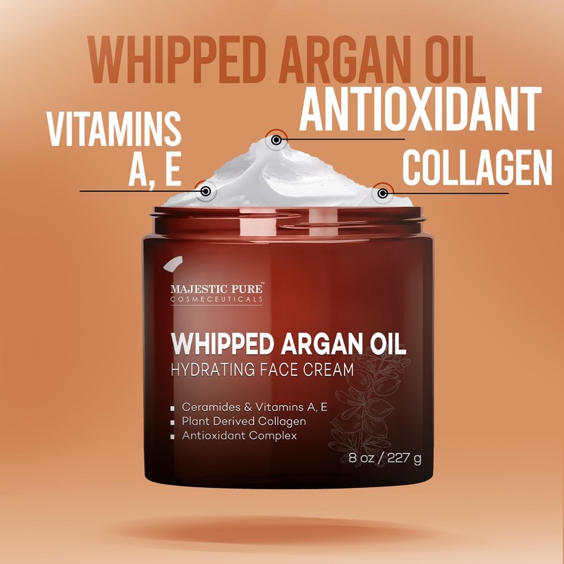 Whipped Argan Oil Face Cream | 8 oz