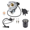 Carburetor with Fuel Pump Replacement for Honda V-Twin Horizontal Engine