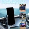 Lcojicep Car Navigation Screen Mobile Phone Holder Smartphone Support Compatible