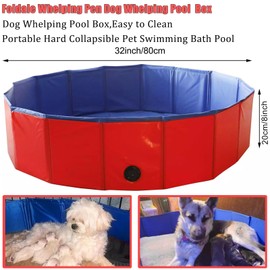 kewen Puppy Kitten Whelping Supplies, Whelping kit for Puppies Birth,Kitten Supplies,Dog Supplies,Puppy kit,Kitten Bottle Feeding kit for New Born Puppy Supplies and Kitten (with 32" Whelping Pen)