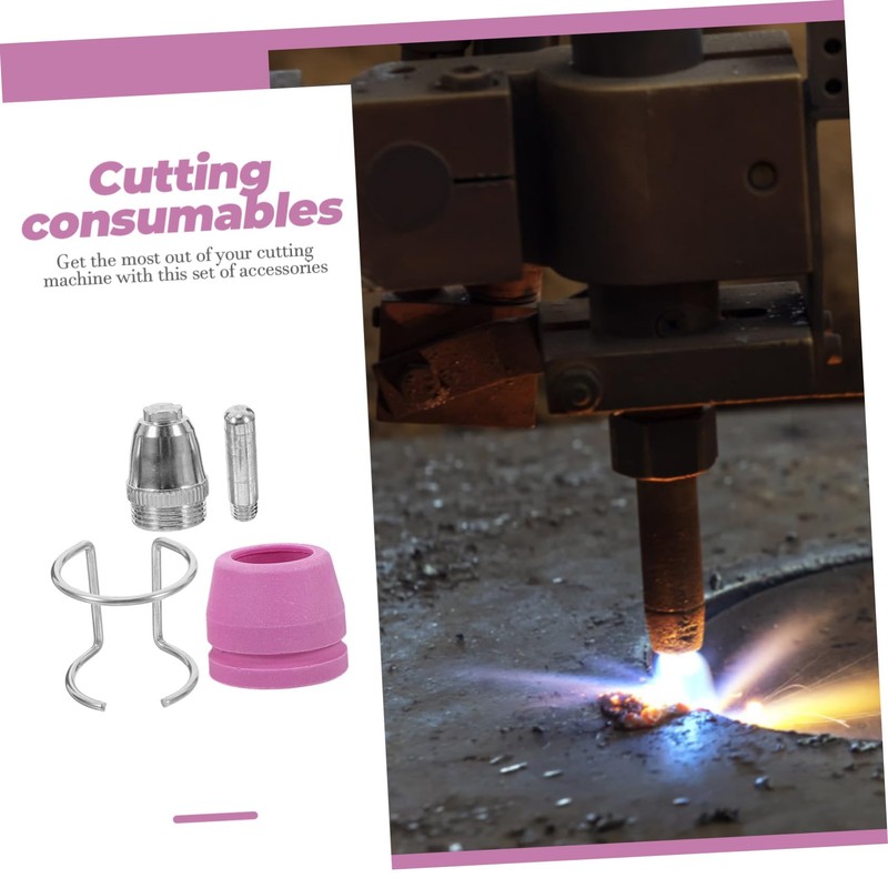 Zerodeko Comprehensive Plasma Cutting Accessories Kit for Ag60 Sg55-60 Nozzles
