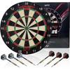 Bristle Dart Boards for Adults: Steel Tip Dart Board Set,