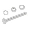 10 Sets of Stainless Steel Nuts & Bolts – Hex
