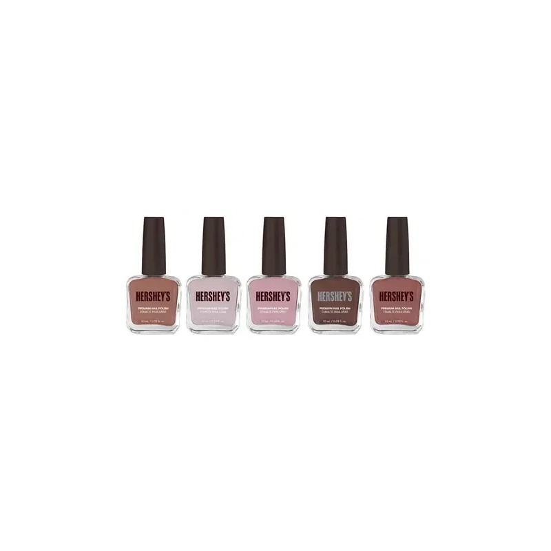 Republic Cosmetics Hershey's Esmalte Premium Para Uñas 5 Pzs