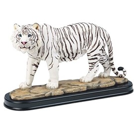 StealStreet SS-G-11452 White Tiger Collectible Wild Cat Animal Decoration Figurine Statue
