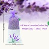 8 Packs Lavender Sachet Bags for Drawers and Closets, Long-Lasting