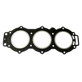 Three (3) Cylinder Head Gasket for Yamaha 75 HP - 90 HP Outboard 3 Replaces 688-11181-00/688-11181-01/688-11181-02/688-11181-A0 / 688-11181-A1 / 688-11181-A2 Replaces Sierra 18-3805